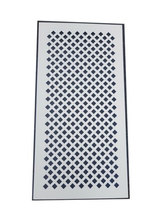 MDF screens. Primed White MDF. 1200x600mm. Pack of 4. 25mm Diamond. UK Made