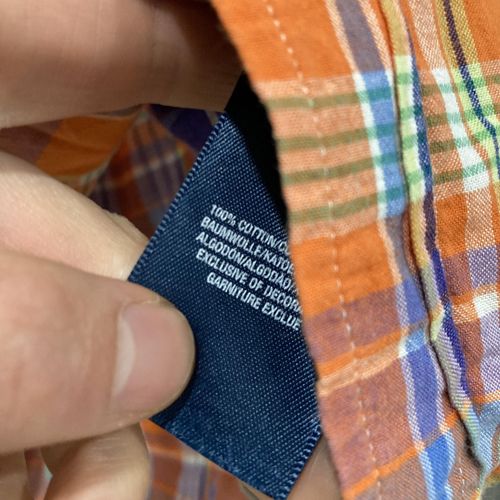 Ralph Lauren Shirt Boys 2-3 Years Multicolour Plaid Cotton Button Down Summer — image 5