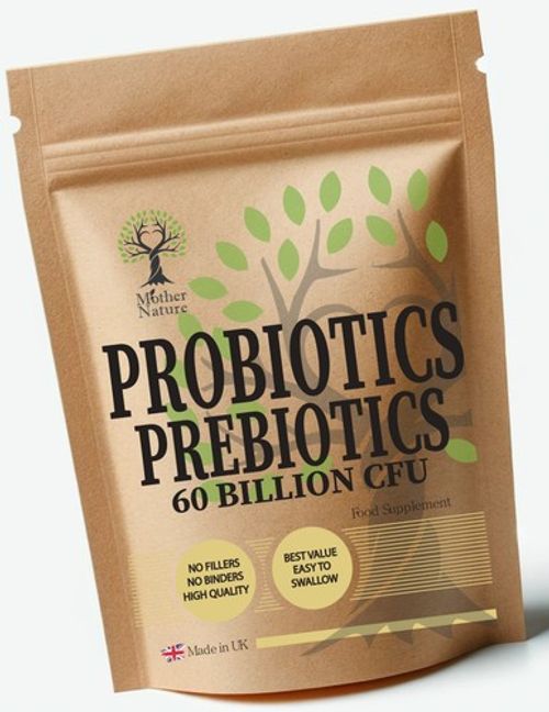 Probiotics For Gut Health 60 Billion Prebiotics Probiotics Complex Inulin Vegan