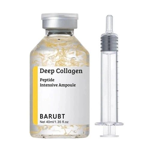 Deep Collagen Silk Peptide Facial Ampoule Face Lifting Serum, Korean anti-aging
