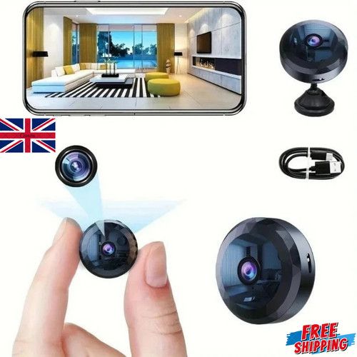 1080P Mini Camera Wireless WiFi Security Surveillance Tiny Cam Night Vision UK