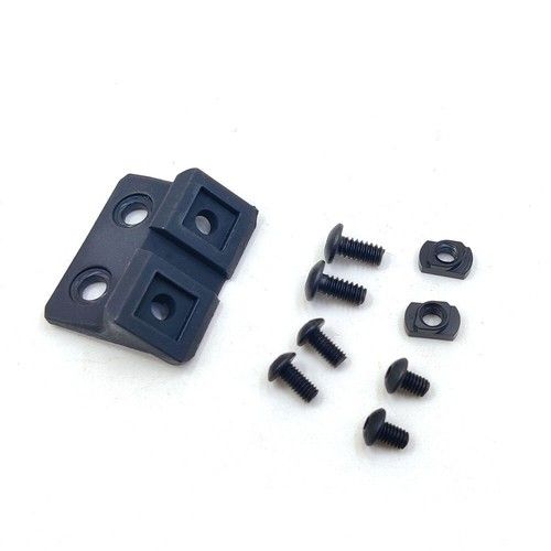 M lok Keymod Offset Rail Mount Fit 20mm Picatinny For M300 M600 Hunting Torch