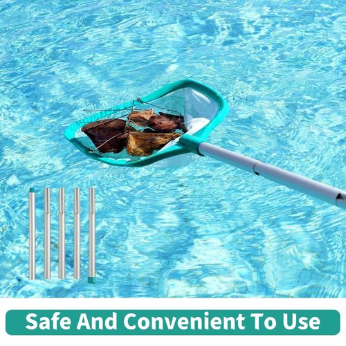 KAHEIGN 160CM Pool Skimmer Net with Pole, Swimming Leaf Cleaning Net... — image 6