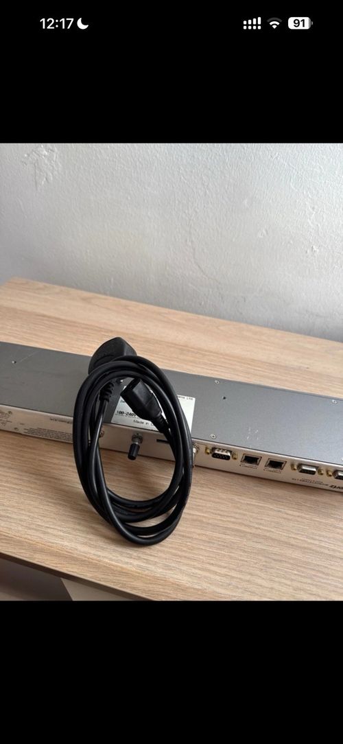 Evertz cp1000e ethernet router control matrix panel with rear display — image 8