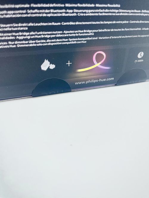 Philips Gradient Lightstrip 2m White & Colour Ambiance Smart LED Base Kit. — image 7