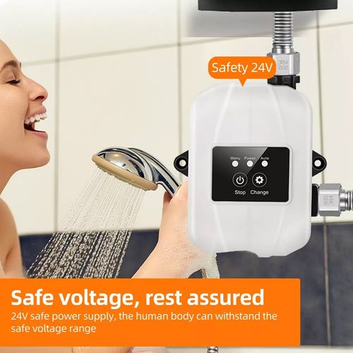 Smart Shower Pump Automatic Water Pressure Booster Bathroom Pump 36L/min 150W — image 11