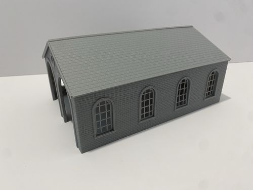 OO Gauge Engine Shed 2 Road Loco Shed - 1:76 Model Railway Building - Steam Era — image 6