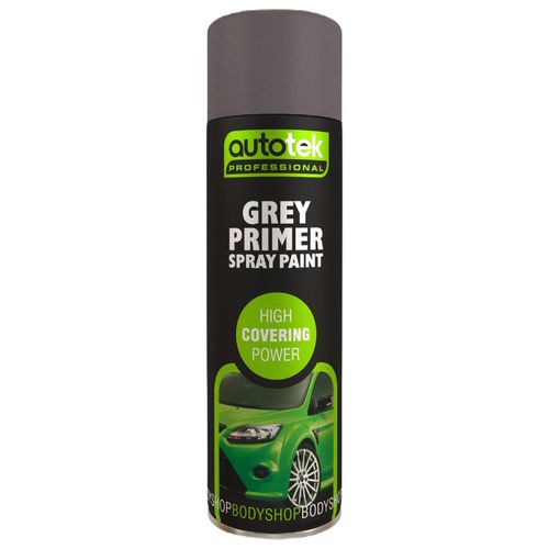 AutoTek Grey Primer Multi-Purpose Aerosol Spray Paint 500ml x3 — image 6