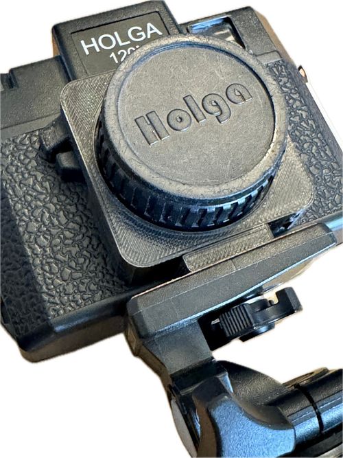 Shutter Release Cable Adapter & Button Extender for Holga 120 Camera — image 11