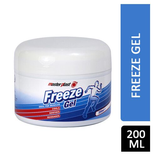 2 x FREEZE GEL 200ML SOOTHES COOLS MASSAGES MUSCLE PAIN RELIEF FREEZING GEL TUBS — image 8