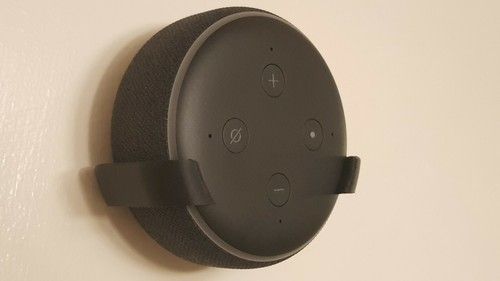 Wall Bracket, Wall Mount for Amazon Echo Dot 3rd Generation Gen 3 - inc fixings