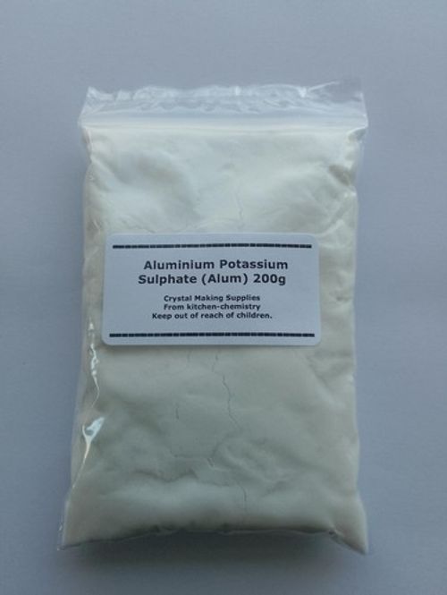 Crystal Growing Aluminium Potassium Sulphate & MonoAmmonium Phosphate Making