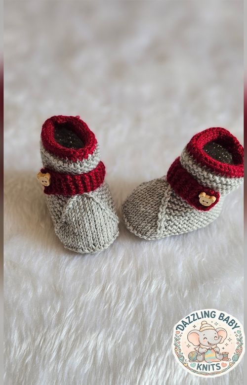 Hand Knitted Baby Clothes Dungarees Outfit 0/3 Months — image 2