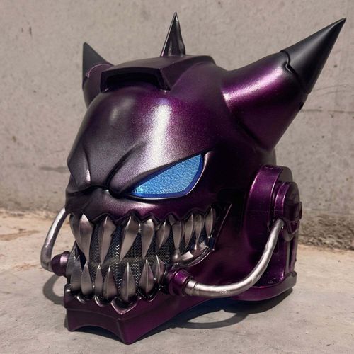 Gengar Sci Fi War Gaming Style Helmet Cosplay Outfit Mask Space Soldier Warrior — image 2