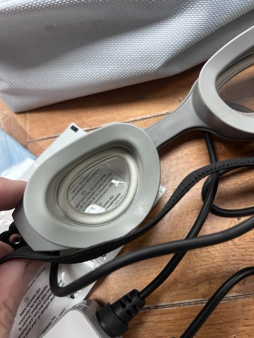 Blephasteam Eyelid Warming Device Goggles Grey Blepharitis MGD — image 7
