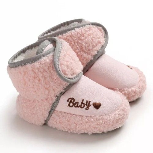 Infant Baby Girls Boys Toddler Shoes Boots Anti-slip Warm Soft Slippers Socks