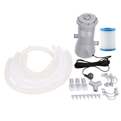 Above Ground Pool Filter Pump 1000 GPH Powerful Swimming Pool Cartridge Filter — image 1
