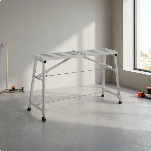 Portable Foldable Work Platform Folding Scaffold Easy to Store for Renovation