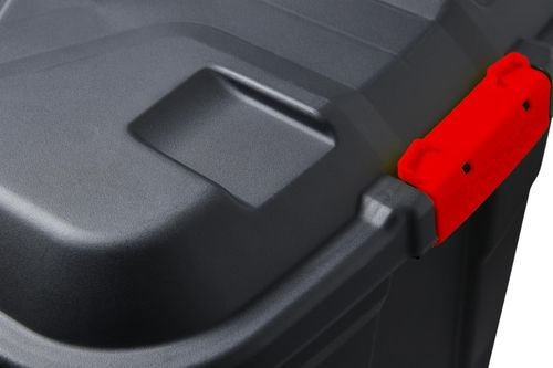 Storage Box 145L Strata Heavy Duty Trunk with Red Handles, Storage Container — image 4