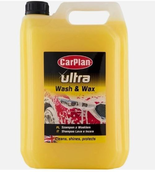CarPlan POL102 Car Wash Shampoo and Wax Protective Layer 5L Ph Neutral 5 Litre D — image 1