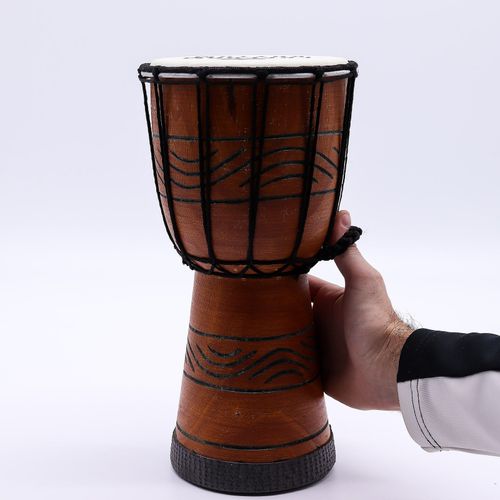 Small Pro Djembe Drum - Freedom Rhythm (high) - Small 30cm (15cm Dia) — image 6