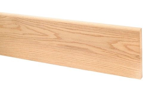 Skirting Board Bullnose/Pencil Round Solid Oak - Choice of 4", 5", 6", 7" or 8"