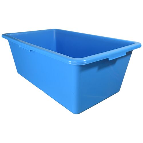 90L Dog Grooming Bath Tub + Drain Valve & Stand,Blue Heavy Duty Pet Wash Station — image 5