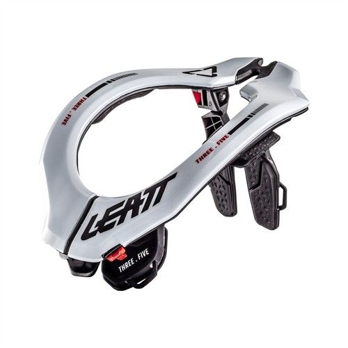 Leatt 2024 Moto 3.5 Neck Brace White  Motocross MX Off Road Quad ATV Protection