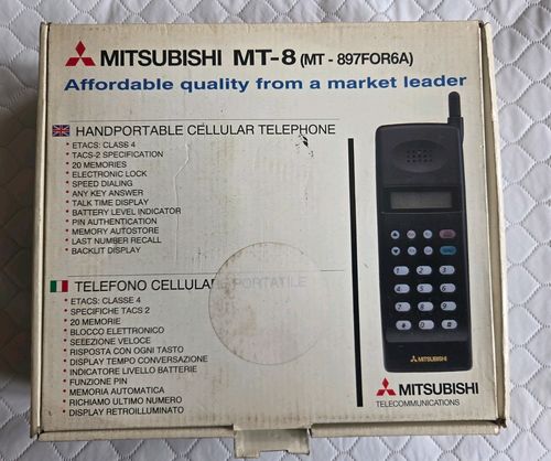 Mitsubishi Mt-8 Vintage Phone Retro 80s Rare Collectable Retro Phone — image 1