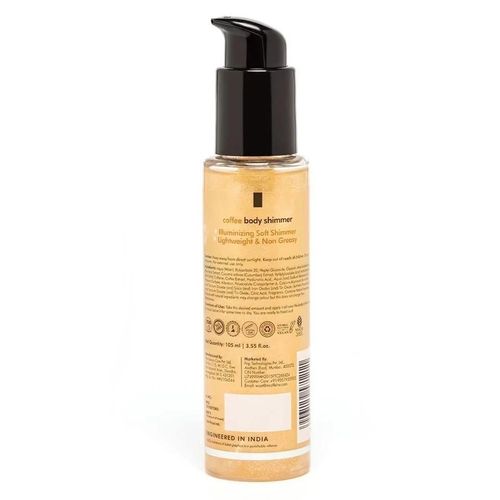 mCaffeine Coffee Body Shimmer - Hyaluronic Acid 105ml