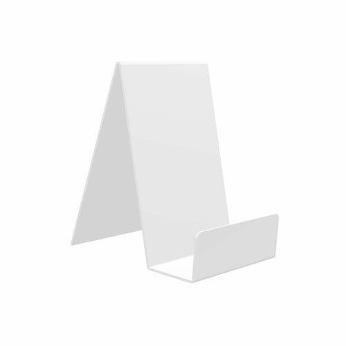 Book Stand Plate Phone Holder Display Clear White Black Acrylic Perspex Perspex