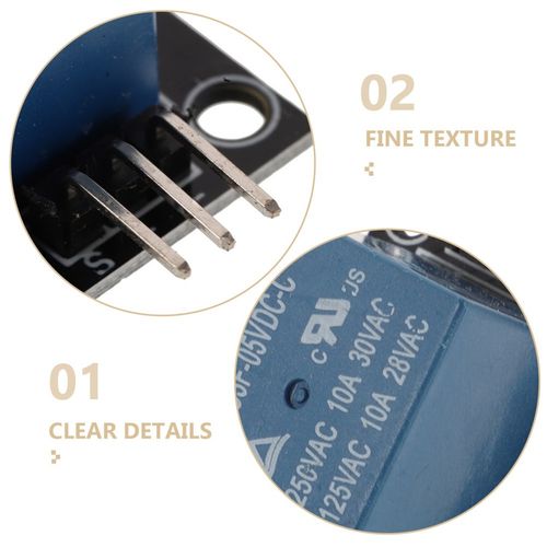4pcs Relay Module 1 Channel Relay Module Relay Module For Singlechip Compatible — image 6