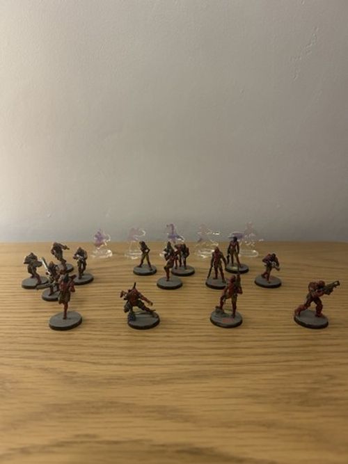 Corvus Belli Infinity Miniatures Nomads Bundle, Painted (fair)