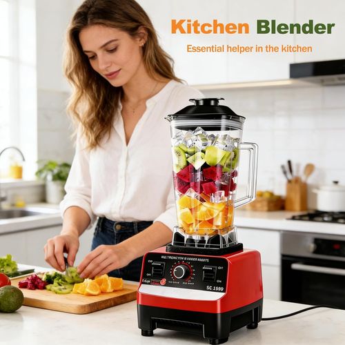 **Professional Kitchen Blender 2L Smoothie Maker 15 Speed Ice Crusher 600ml Grin — image 2