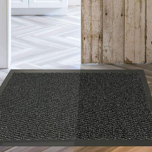 LARGE BARRIER DOOR MAT HEAVY DUTY NON SLIP RUBBER BACK KITCHEN HALLWAY FLOOR RUG — image 4