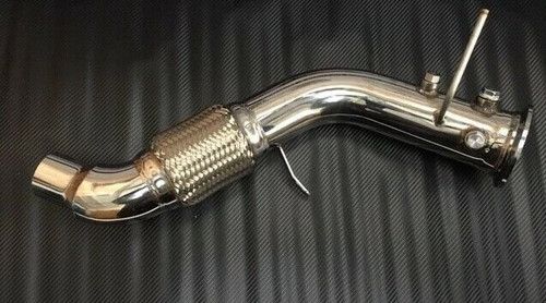 FOR BMW 325d 330d 525d 530d E90 E60 TURBO DPF EXHAUST PIPE DOWNPIPE STAINLESS ST