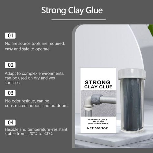 Ceramic Repair Glue 30g Hand Repair Bonding Clay Multi-Purpose Sealing Solution — image 5