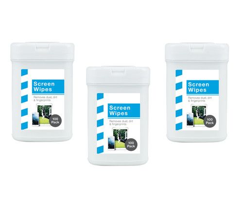 300x Screen Cleaning Wet Wipes Laptop LED TV Monitor iPad Tablet iPhone Cleaner