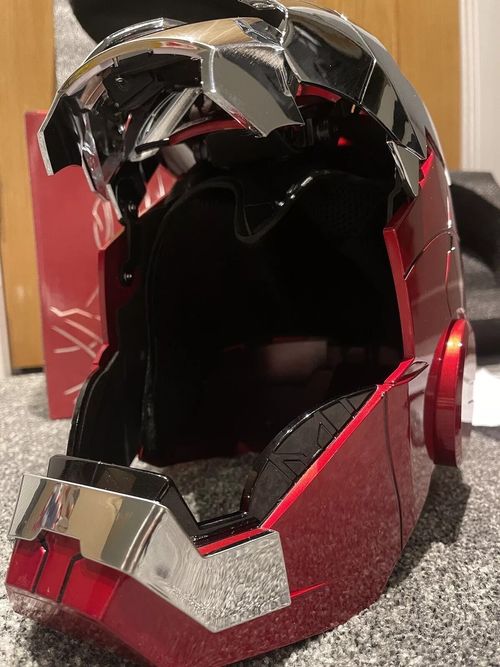 Autoking Iron Man Helmet MK5 1/1 Voice-controlled Mask Transform Cosplay Prop — image 9