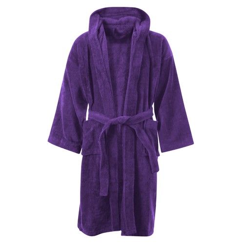 KIDS BATHROBE BOYS GIRLS 100% EGYPTIAN COTTON TOWELLING DRESSING GOWN SOFT TOWEL