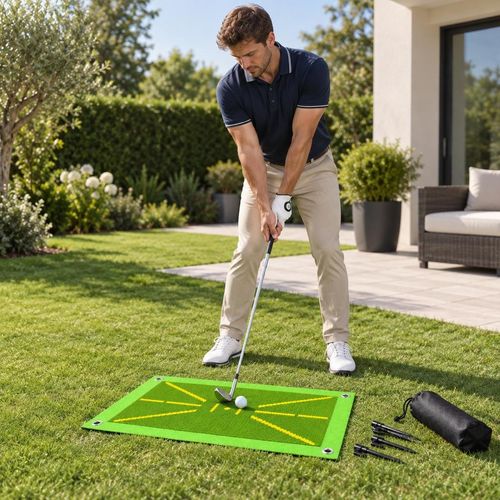 For PGM Golf Hitting Strike Mat Training Aid Impact Divot Board Durable Practice — image 4