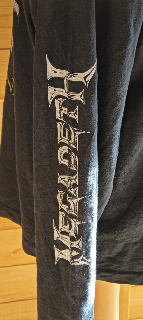 Megadeth Original 1995 Shirt Long Sleeve | Vintage Pullover | Large — image 6