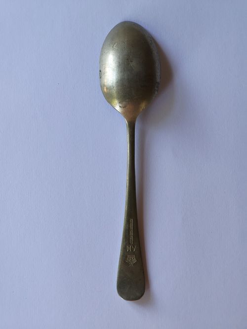 Job Lot 3 Vintage Spoons WW2 1940 RAF Air Ministry AM Bisby, EPNS & Burma Silver — image 6