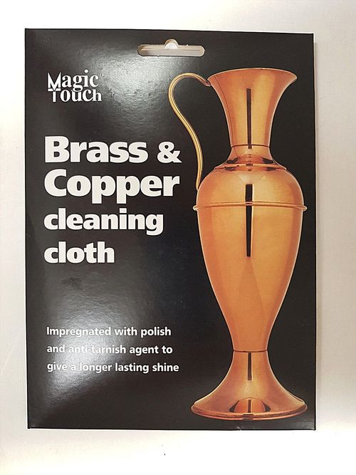 Brass & Copper Cleaning Cloth Specialist Impregnated Metal Polish Care Cloth  — image 5