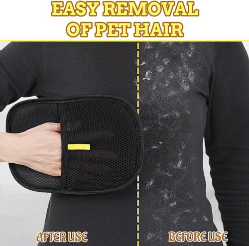Pet Hair Removal Glove Magic Brush Dog Cat Grooming Electrostatic lint Remover — image 5