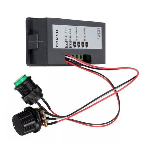 DC 6V 12V 24V Max 8A Motor PWM Speed Controller With Digital Display & Switch // — image 6