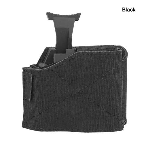 Tactical Universal Pistol Holster Adjustable Quick Pull Holsters Molle Belt Vest