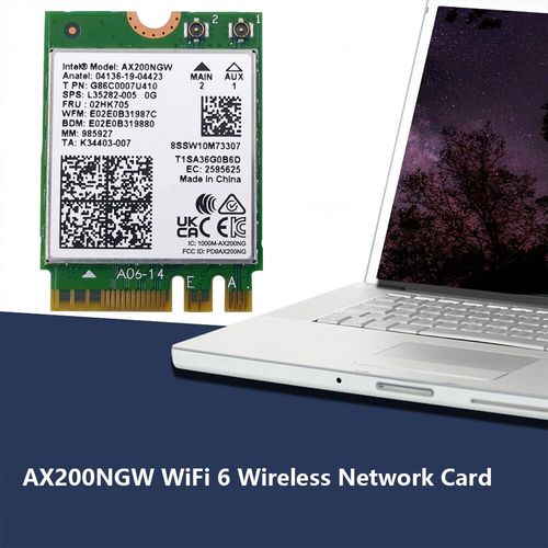 M.2 Wireless Network Card 802.11ax Bluetooth 5.2 Adapter Module AX200NGW WiFi — image 5