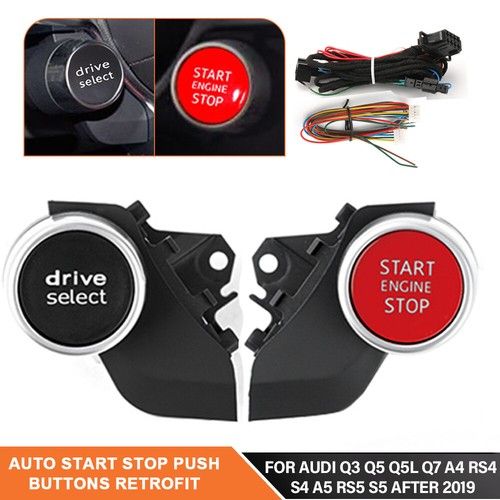 For Audi After 2019 Q3 Q5 A4 A5 Car Start Stop Engine Push System Control Button