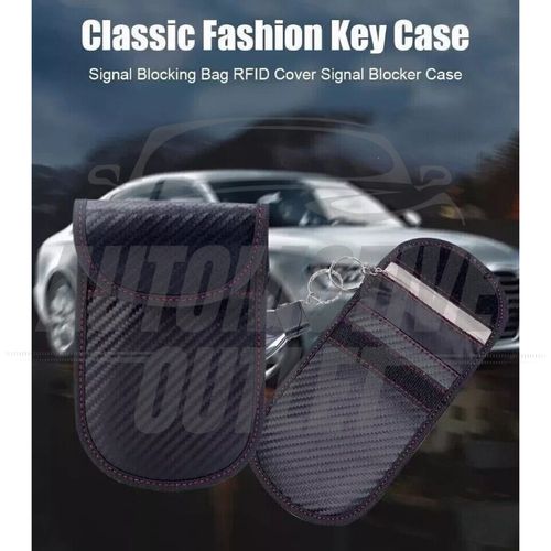 2X RFID BLOCKING CAGE CAR KEY SIGNAL BLOCKER FARADAY POUCH CASE FOB KEYLESS — image 10